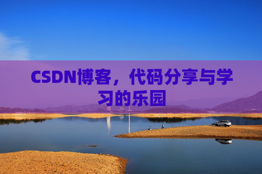 CSDN博客，代码分享与学习的乐园